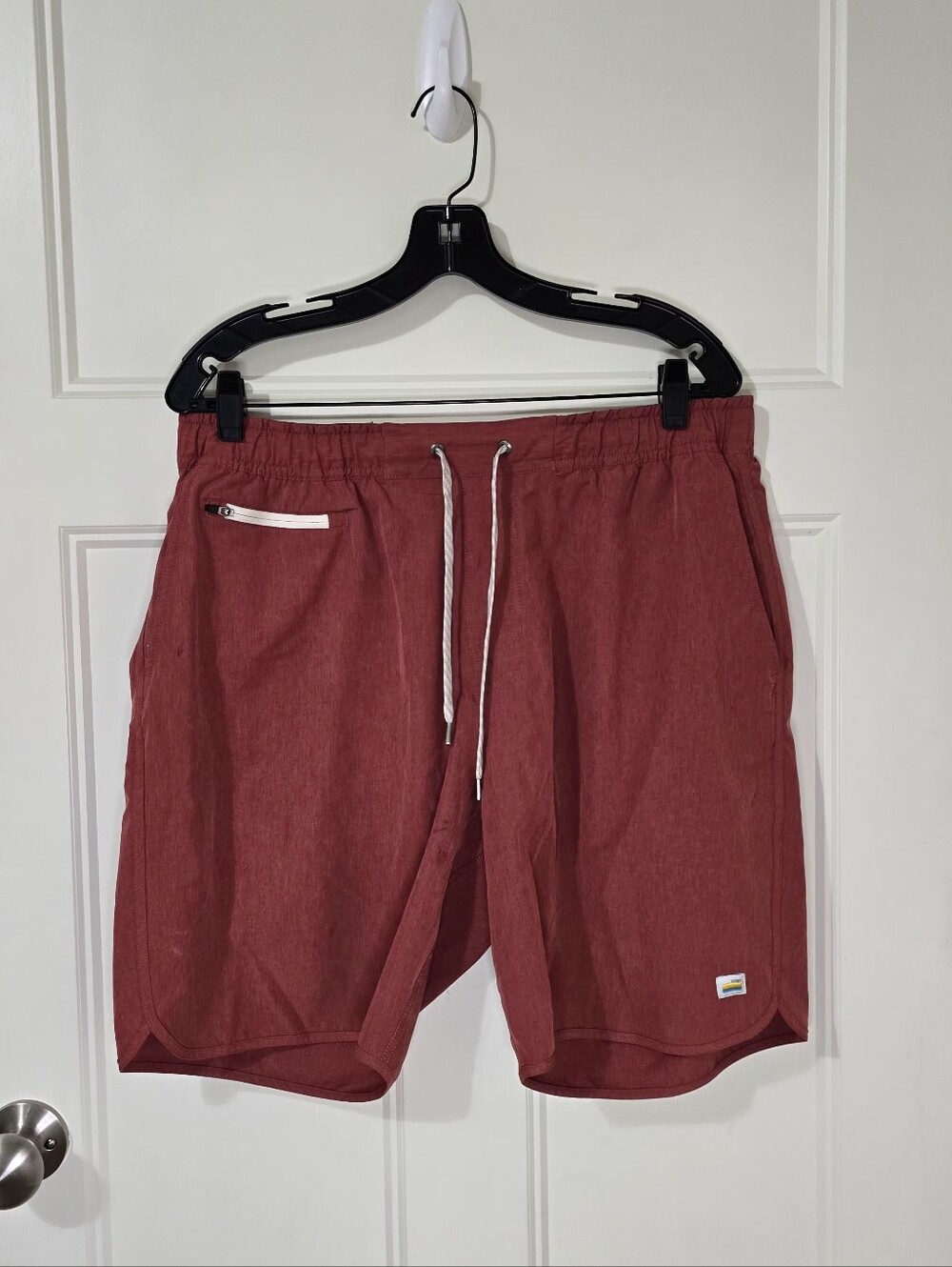 Vuori Banks Short Redwood Linen Men's XL